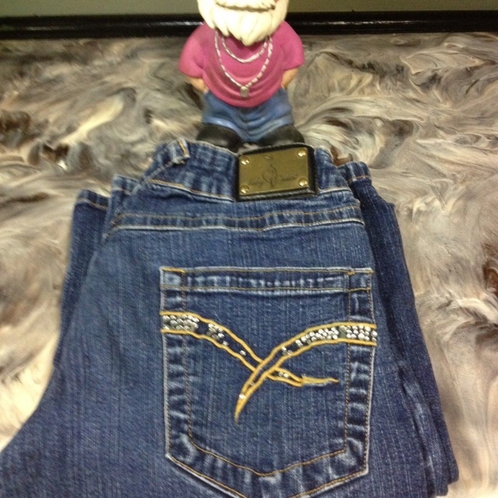 BABY PHAT DENIM BLUE JEANS SIZE 5